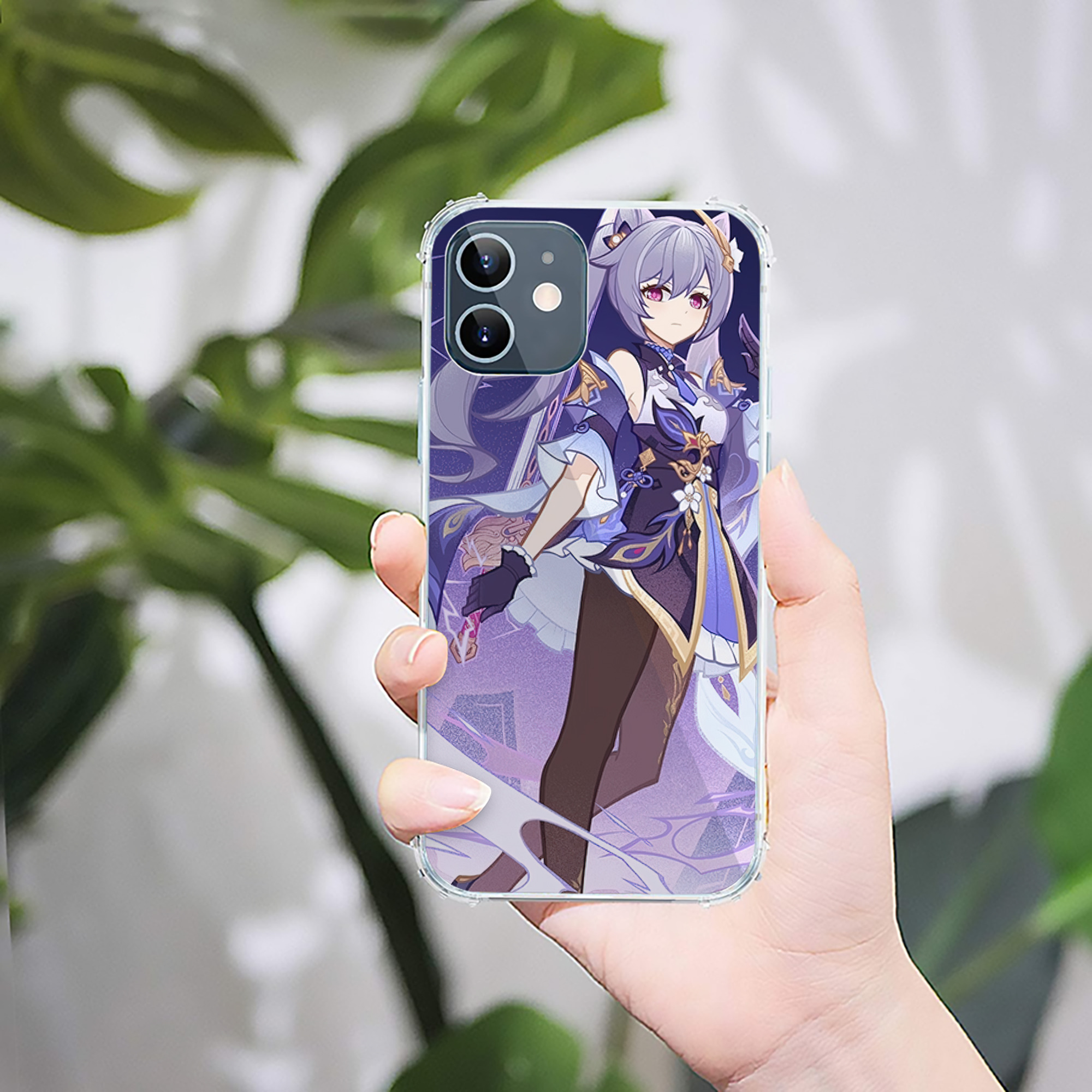 げんし神 genshin 【iPhone 12シリーズ対応】透明スマホケース（クリアソフトケース）